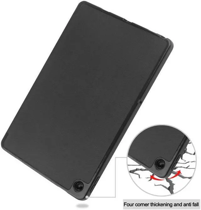 Alt view image 7 of 7 - BONAEVER For Lenovo Tab M10 Plus Case 10.6 Inch 2022 3rd Gen with Pen Holder Slim Stand Hard Back Shell Protective Smart Cover Case for Lenovo Tab M10 Plus 10.6" 2022 Release with Universal Stylus Pen