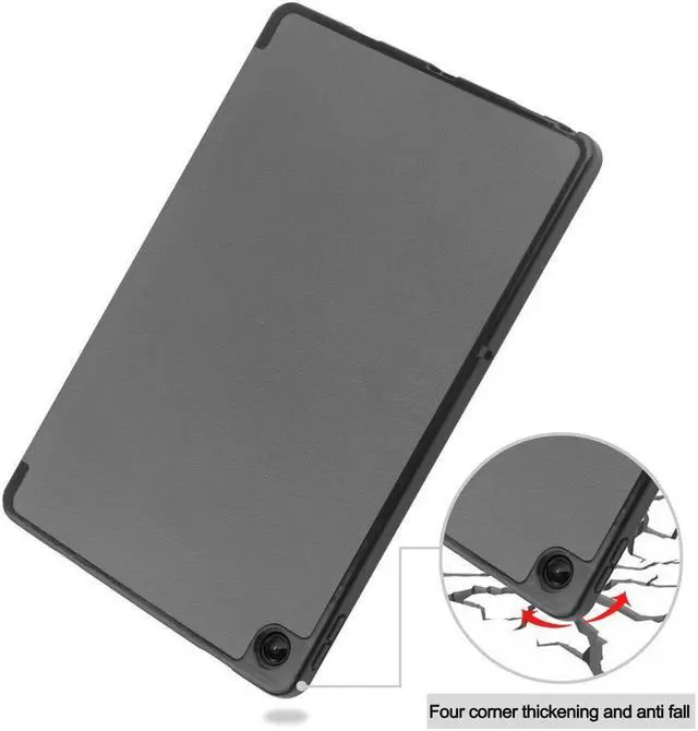 Alt view image 7 of 7 - BONAEVER For Lenovo Tab M10 Plus Case 10.6 Inch 2022 3rd Gen with Pen Holder Slim Stand Hard Back Shell Protective Smart Cover Case for Lenovo Tab M10 Plus 10.6" 2022 Release with Universal Stylus Pen