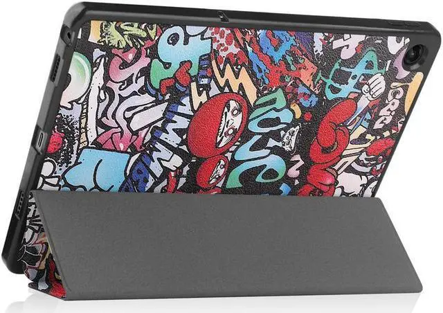 Alt view image 4 of 7 - BONAEVER For Lenovo Tab M10 Plus Case 10.6 Inch 2022 3rd Gen with Pen Holder Slim Stand Hard Back Shell Protective Smart Cover Case for Lenovo Tab M10 Plus 10.6" 2022 Release with Universal Stylus Pen