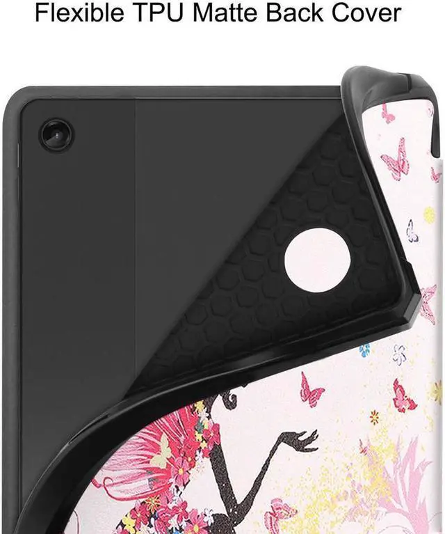 Alt view image 5 of 6 - BONAEVER For Lenovo Tab M10 Plus Case 10.6 Inch 2022 3rd Gen with Pen Holder Slim Stand Hard Back Shell Protective Smart Cover Case for Lenovo Tab M10 Plus 10.6" 2022 Release with Universal Stylus Pen