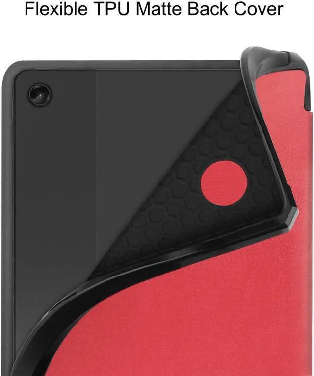 Alt view image 5 of 7 - BONAEVER For Lenovo Tab M10 Plus Case 10.6 Inch 2022 3rd Gen with Pen Holder Slim Stand Hard Back Shell Protective Smart Cover Case for Lenovo Tab M10 Plus 10.6" 2022 Release with Universal Stylus Pen