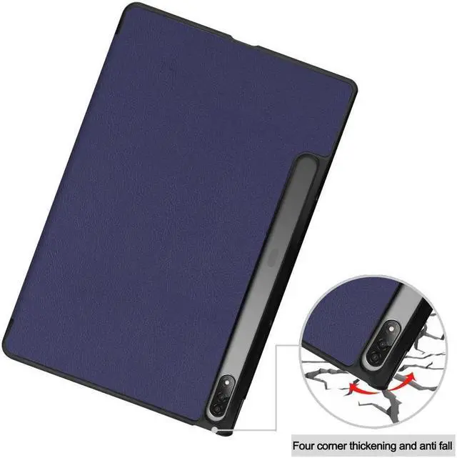 Alt view image 4 of 7 - BONAEVER Case for Lenovo Tab P12 Pro 12.6 inch 2021 Slim Shell Stand Cover with Auto Sleep Wake for Lenovo Tab P12 Pro 12.6" Model TB-Q706F TB-Q706Z