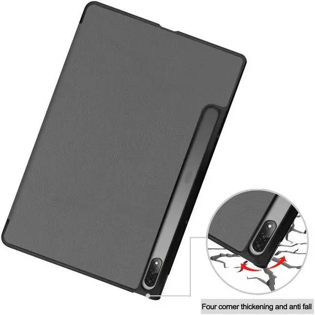 Alt view image 6 of 7 - BONAEVER Case for Lenovo Tab P12 Pro 12.6 inch 2021 Slim Shell Stand Cover with Auto Sleep Wake for Lenovo Tab P12 Pro 12.6" Model TB-Q706F TB-Q706Z