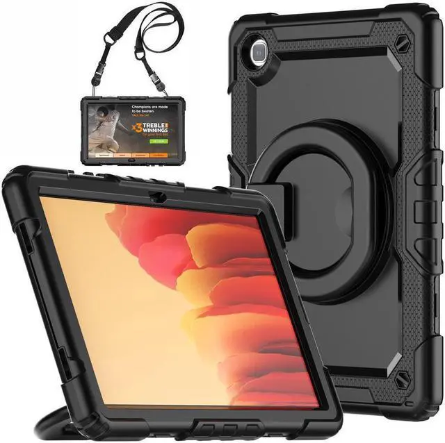 Main image of BONAEVER For Samsung Galaxy Tab A7 Case 2020 SM-T500/T505/T507 with Screen Protector Shockproof Cover for 10.4 Inch Tab A7 with S Pen Holder Stand and Strap Shoulder Strap