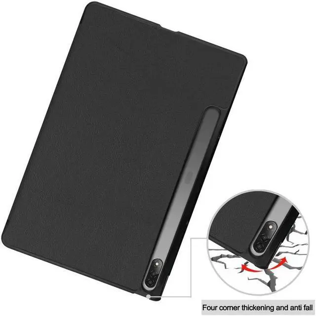 Alt view image 6 of 7 - BONAEVER Case for Lenovo Tab P12 Pro 12.6 inch 2021 Slim Shell Stand Cover with Auto Sleep Wake for Lenovo Tab P12 Pro 12.6" Model TB-Q706F TB-Q706Z