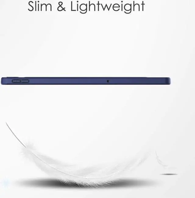 Alt view image 2 of 7 - Case For Lenovo Tab M10 Plus 10.6 Inch 2022 3rd Gen with Pencil Holder, Shockproof Cover Clear Transparent Back Shell, Auto Wake/Sleep for Lenovo Tab M10 Plus 10.6" 2022 with Universal Stylus Pen