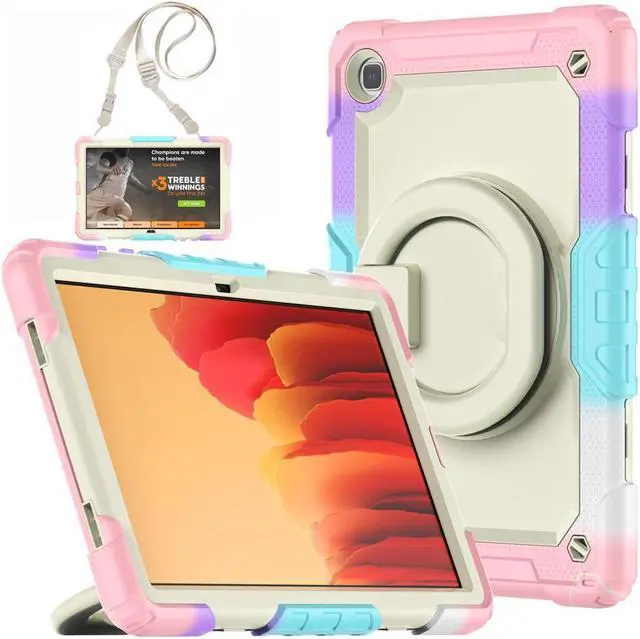 Main image of BONAEVER For Samsung Galaxy Tab A7 Case 2020 SM-T500/T505/T507 with Screen Protector Shockproof Cover for 10.4 Inch Tab A7 with S Pen Holder Stand and Strap Shoulder Strap