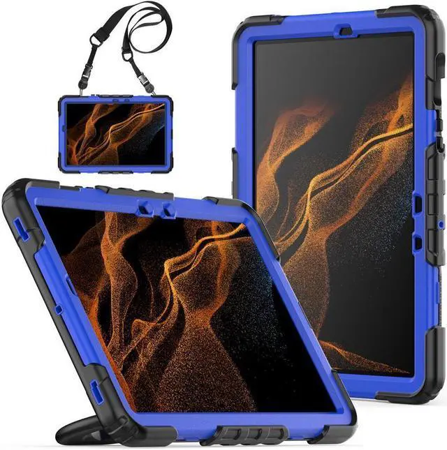 Main image of BONAEVER For Samsung Galaxy Tab S8 Case 11 inch 2022 SM-X700 SM-X706 with Screen Protector / Rotatable Stand / Hand Strap / S-Pen Holder For Galaxy Tab S7 11 inch 2020 SM-T870 SM-T875 SM-T878
