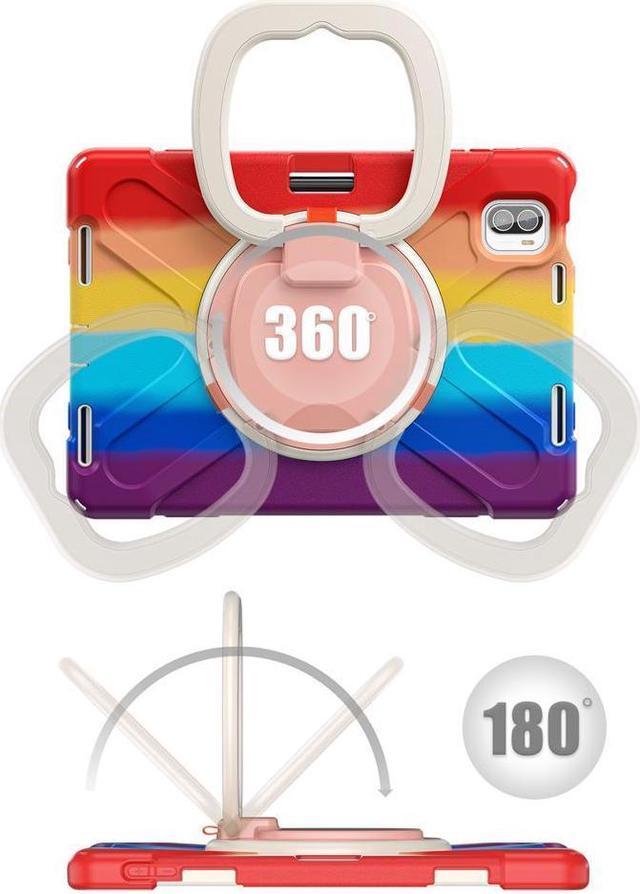 Alt view image 2 of 7 - BONAEVER Protective Case for Xiaomi Mi Pad 5 / MiPad 5 Pro 11 inch 2021 Shockproof Protective Cover with S Pen Holder + Stand and + Handle + Shoulder Strap