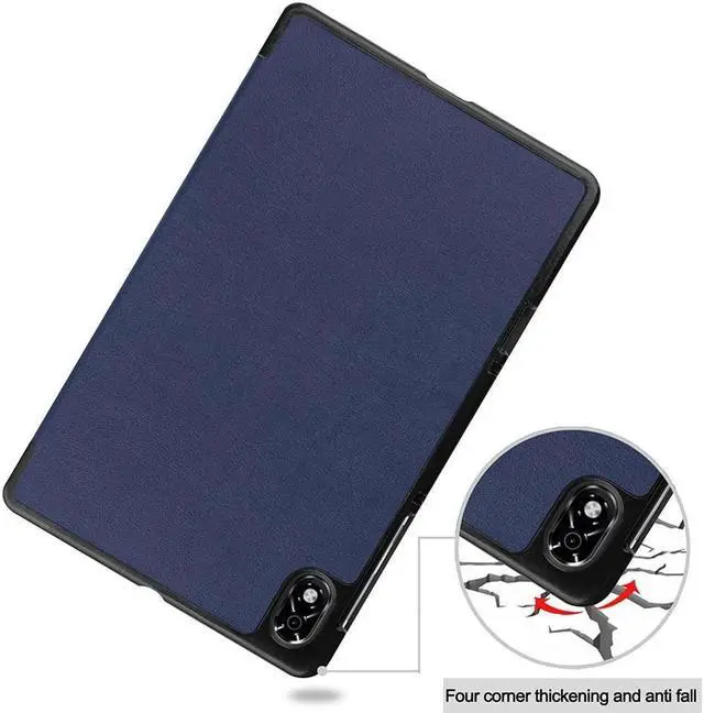 Alt view image 2 of 7 - BONAEVER Case for Lenovo Legion Y700 8.8 inch TB-9707F Tri Fold Slim Hard Shell Protective Smart Cover with Stand for Lenovo Legion Y700
