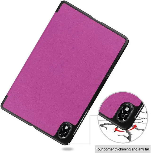 Alt view image 4 of 7 - BONAEVER Case for Lenovo Legion Y700 8.8 inch TB-9707F Tri Fold Slim Hard Shell Protective Smart Cover with Stand for Lenovo Legion Y700