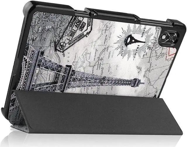 Alt view image 5 of 7 - BONAEVER Case for Lenovo Legion Y700 8.8 inch TB-9707F Tri Fold Slim Hard Shell Protective Smart Cover with Stand for Lenovo Legion Y700