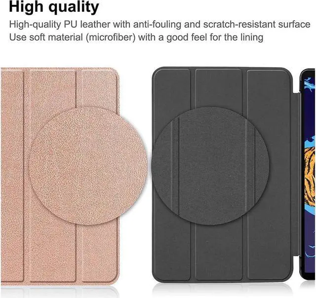 Alt view image 6 of 7 - BONAEVER Case for Lenovo Legion Y700 8.8 inch TB-9707F Tri Fold Slim Hard Shell Protective Smart Cover with Stand for Lenovo Legion Y700