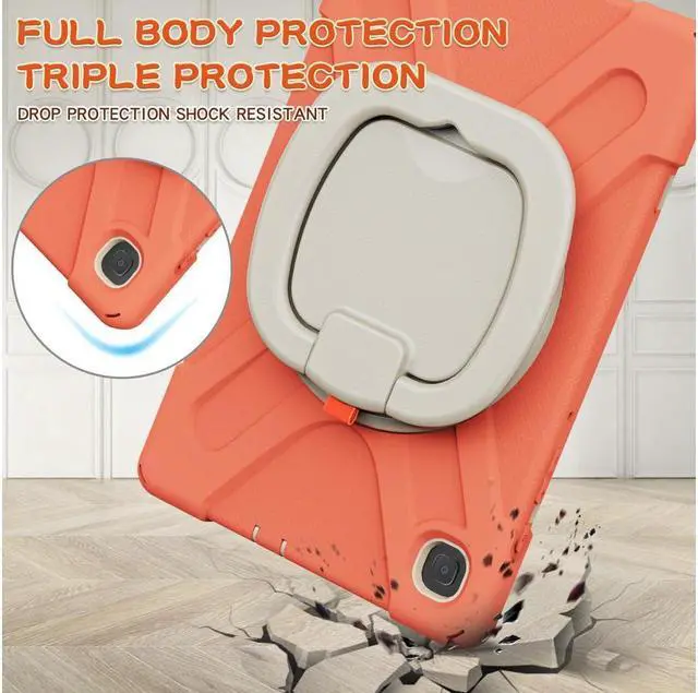 Alt view image 3 of 7 - BONAEVER For Samsung Tab S6 Lite 10.4 Inch 2020 2022 Case Shockproof Cover with 360 Rotating Stand /Hand StrapShoulder Strap Pen Holder for Galaxy S6 lite SM-P610 SM-P613 SM-P615 SM-P619