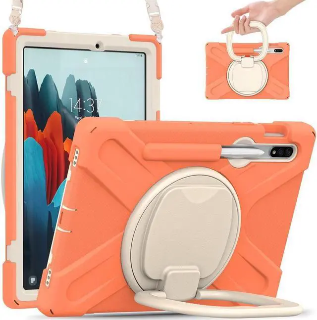 Main image of BONAEVER Case for Samsung Galaxy Tab S7 11 Inch 2020 Shockproof Cover with Pen Holder Stand and Shoulder Strap for Samsung Tab S7 11 Inch 2020 SM-T870 SM-T875 SM-T876