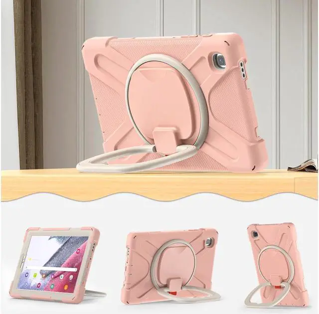 Alt view image 6 of 7 - BONAEVER For Samsung Galaxy Tab A7 Lite Case 2021 Rugged Silicone Case with Handle Grip Shoulder Strap Standable Stand and for Galaxy Tab A7 Lite 8.7 inch 2021 SM-T220/SM-T225/SM-T227