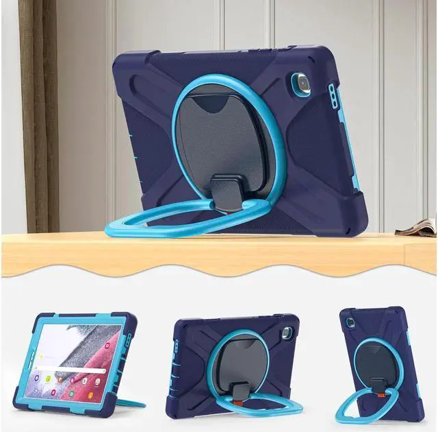 Alt view image 5 of 7 - BONAEVER For Samsung Galaxy Tab A7 Lite Case 2021 Rugged Silicone Case with Handle Grip Shoulder Strap Standable Stand and for Galaxy Tab A7 Lite 8.7 inch 2021 SM-T220/SM-T225/SM-T227