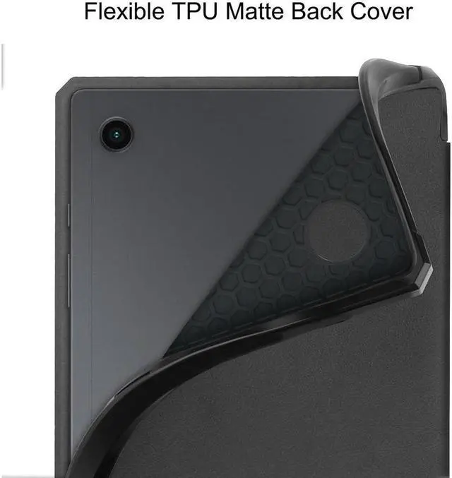 Alt view image 5 of 7 - BONAEVER Case for Samsung Galaxy Tab A8 10.5 Inch 2021 SM-X200 SM-X200N SM-X205 SM-X205N - Ultra Slim Tri-Fold Smart Stand Cover with Auto Sleep Wake
