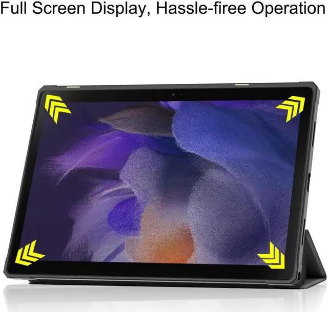 Alt view image 7 of 7 - BONAEVER Case for Samsung Galaxy Tab A8 10.5 Inch 2021 SM-X200 SM-X200N SM-X205 SM-X205N - Ultra Slim Tri-Fold Smart Stand Cover with Auto Sleep Wake
