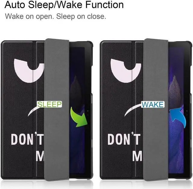 Alt view image 2 of 7 - BONAEVER Case for Samsung Galaxy Tab A8 10.5 Inch 2021 SM-X200 SM-X200N SM-X205 SM-X205N - Ultra Slim Tri-Fold Smart Stand Cover with Auto Sleep Wake