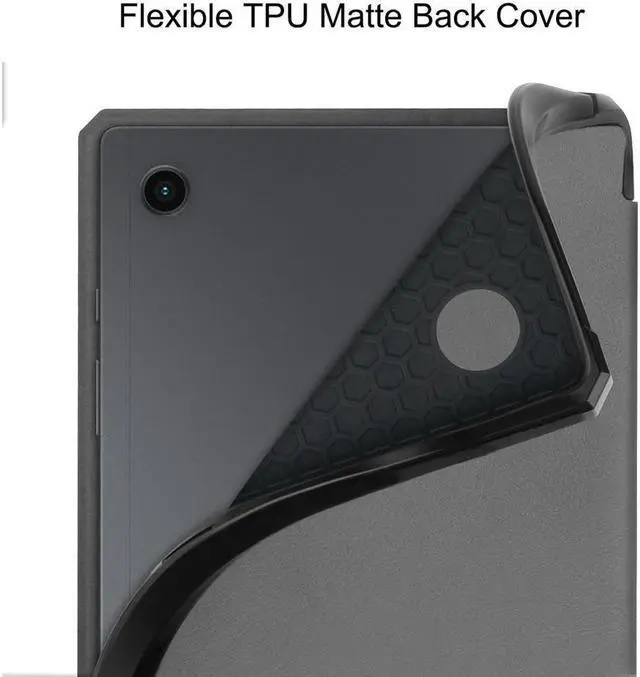 Alt view image 4 of 7 - BONAEVER Case for Samsung Galaxy Tab A8 10.5 Inch 2021 SM-X200 SM-X200N SM-X205 SM-X205N - Ultra Slim Tri-Fold Smart Stand Cover with Auto Sleep Wake