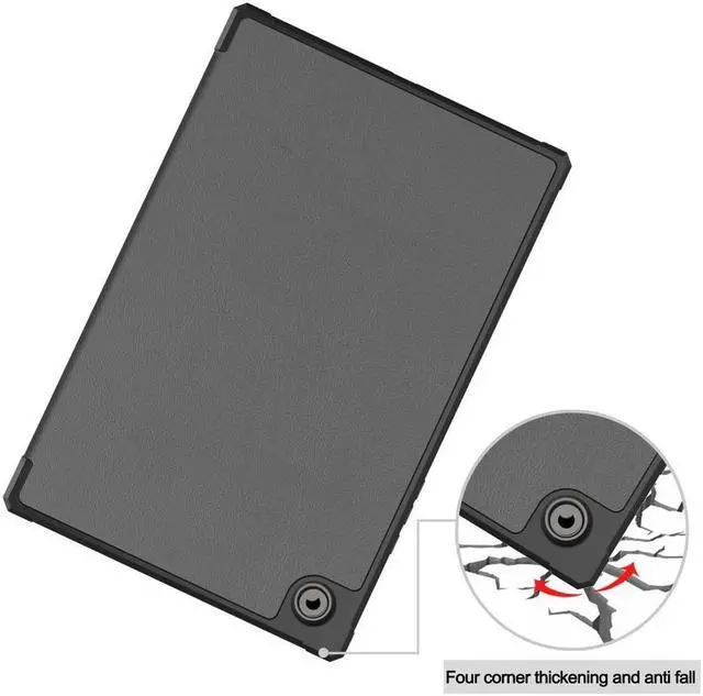Alt view image 5 of 7 - BONAEVER Case for Samsung Galaxy Tab A8 10.5 Inch 2021 SM-X200 SM-X200N SM-X205 SM-X205N - Ultra Slim Tri-Fold Smart Stand Cover with Auto Sleep Wake