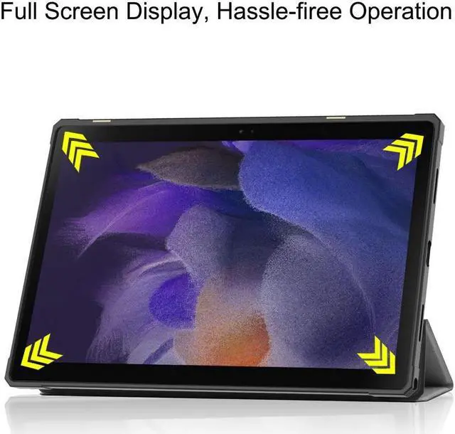 Alt view image 7 of 7 - BONAEVER Case for Samsung Galaxy Tab A8 10.5 Inch 2021 SM-X200 SM-X200N SM-X205 SM-X205N - Ultra Slim Tri-Fold Smart Stand Cover with Auto Sleep Wake
