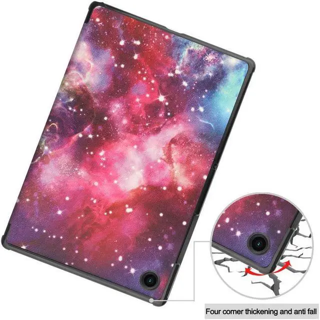 Alt view image 6 of 7 - BONAEVER Case for Samsung Galaxy Tab A8 10.5 Inch 2021 SM-X200 SM-X200N SM-X205 SM-X205N - Ultra Slim Tri-Fold Smart Stand Cover with Auto Sleep Wake