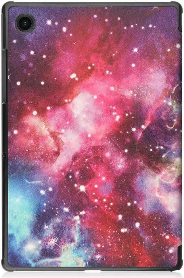 Alt view image 7 of 7 - BONAEVER Case for Samsung Galaxy Tab A8 10.5 Inch 2021 SM-X200 SM-X200N SM-X205 SM-X205N - Ultra Slim Tri-Fold Smart Stand Cover with Auto Sleep Wake