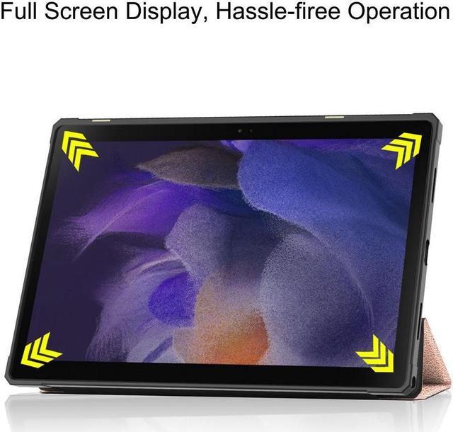 Alt view image 6 of 6 - BONAEVER Case for Samsung Galaxy Tab A8 10.5 Inch 2021 SM-X200 SM-X200N SM-X205 SM-X205N - Ultra Slim Tri-Fold Smart Stand Cover with Auto Sleep Wake