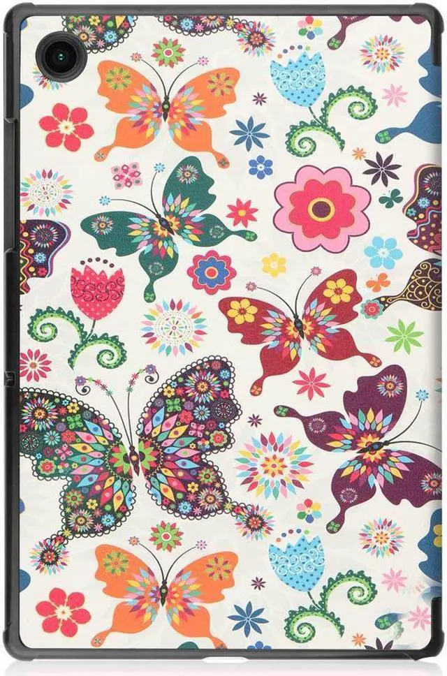 Alt view image 6 of 7 - BONAEVER Case for Samsung Galaxy Tab A8 10.5 Inch 2021 SM-X200 SM-X200N SM-X205 SM-X205N - Ultra Slim Tri-Fold Smart Stand Cover with Auto Sleep Wake