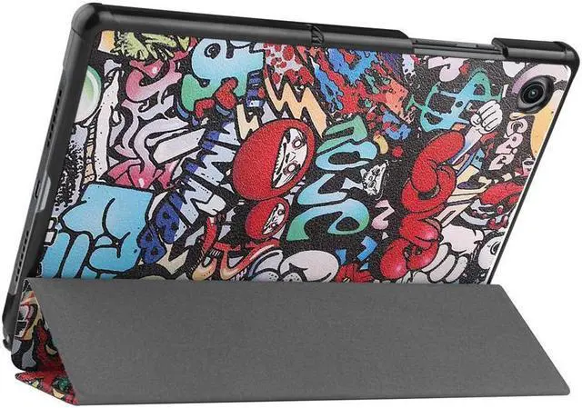 Alt view image 4 of 7 - BONAEVER Case for Samsung Galaxy Tab A8 10.5 Inch 2021 SM-X200 SM-X200N SM-X205 SM-X205N - Ultra Slim Tri-Fold Smart Stand Cover with Auto Sleep Wake
