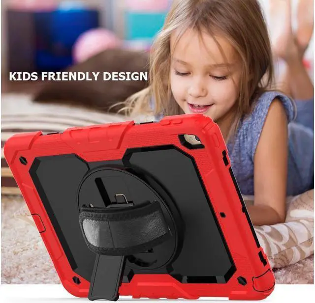 Alt view image 4 of 5 - BONAEVER For iPad Air 3 10.5 Case 2019 / iPad Pro 10.5 Case 2017 Rugged Shockproof Protective Cover Case with Rotating Stand and for iPad Air (3rd Gen) 10.5" 2019 / iPad Pro 10.5" 2017