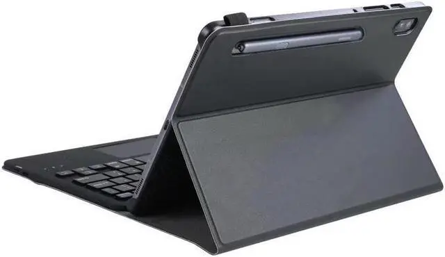 Alt view image 3 of 6 - BONAEVER Bluetooth Touchpad Keyboard Case for Lenovo Tab P12 Pro / Xiaoxin Pad Pro 12.6 2021 Wireless Detachabe Keyboard Cover with 7 Color Backlights Pencil Holder