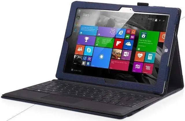 Alt view image 2 of 4 - BONAEVER Protective Case for Microsoft Surface Go 3 2021 / Surface Go 2 2020 / Surface Go 2018 - Multi-Angle Portfolio Business Cover with Pen Holder Compatible with Type Cover Keyboard