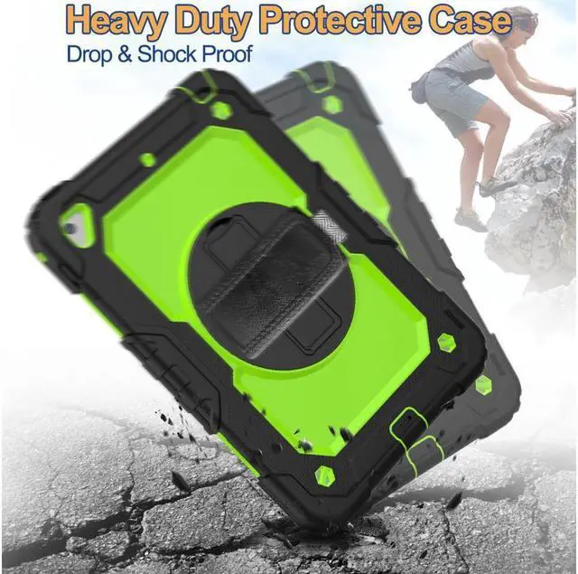 Alt view image 4 of 5 - BONAEVER For iPad Mini 5 Case iPad Mini 4 Case Shockproof Stand Standurdy Protective Mini Cover with Screen Protector Pencil Holder Handle Strap for 7.9 iPad Mini 5th Gen / Mini 4th Generation