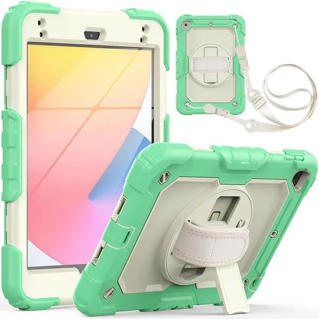 Main image of BONAEVER For iPad Mini 5 Case iPad Mini 4 Case Shockproof Stand Standurdy Protective Mini Cover with Screen Protector Pencil Holder Handle Strap for 7.9 iPad Mini 5th Gen / Mini 4th Generation
