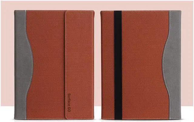 Alt view image 4 of 4 - BONAEVER Protective Case for Microsoft Surface Go 3 2021 / Surface Go 2 2020 / Surface Go 2018 - Multi-Angle Portfolio Business Cover with Pen Holder Compatible with Type Cover Keyboard