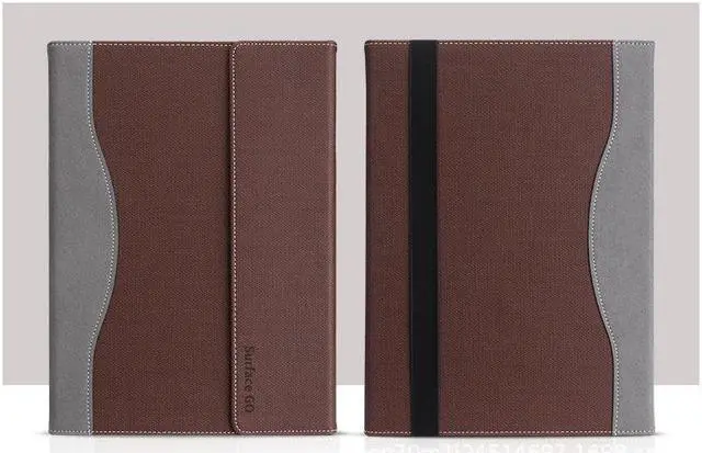 Alt view image 2 of 4 - BONAEVER Protective Case for Microsoft Surface Go 3 2021 / Surface Go 2 2020 / Surface Go 2018 - Multi-Angle Portfolio Business Cover with Pen Holder Compatible with Type Cover Keyboard