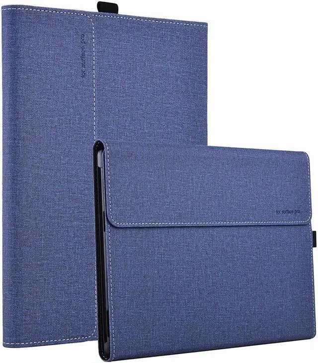 Main image of BONAEVER For Microsoft Surface Pro 8 Case - Premium PU Leather Stand Cover with Multiple Angle Viewing / Pen Holder for Surface Pro 8 13 inch 2021