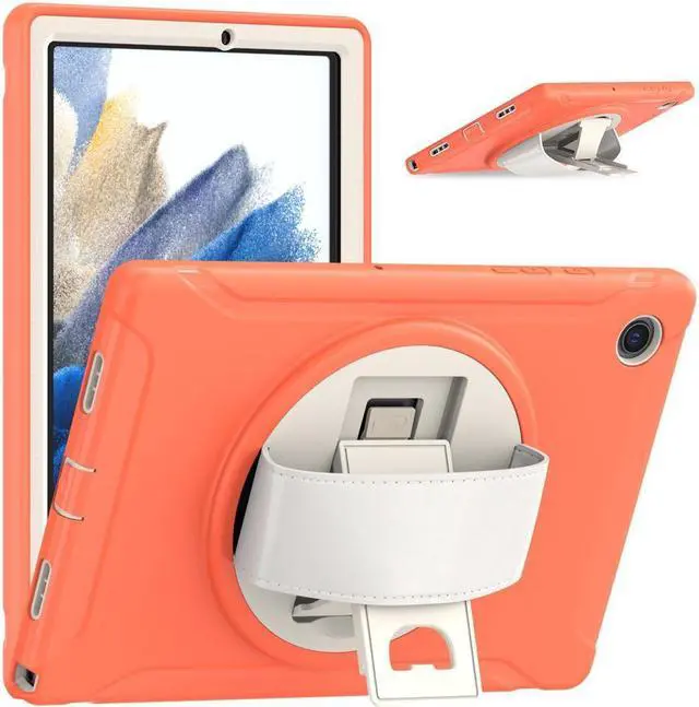 Main image of BONAEVER For Galaxy Tab A8 Case 10.5 Inch 2022 (SM-X200/X205/X207) Rugged Shockproof Case with Hand Strap Rotating Stand and Protective Cover Case for 10.5" Galaxy Tab A8 2022