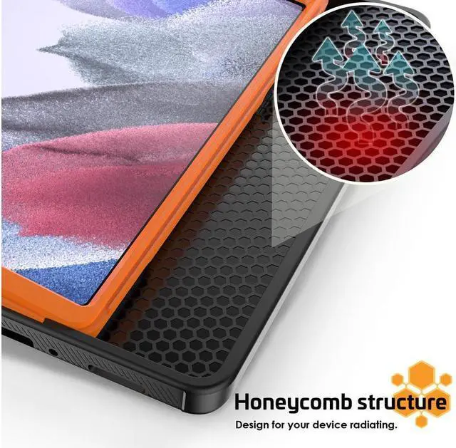 Alt view image 6 of 7 - BONAEVER Magnetic Case for Samsung Galaxy Tab A7 Lite 8.7 inch 2021 Model: SM-T220/T225/T227 Multi-Angle Viewing Smart Stand Cover with Card Pocket Auto Wake/Sleep