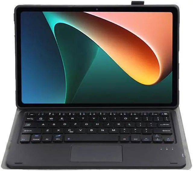 Alt view image 5 of 7 - BONAEVER Touchpad Keyboard Case for Xiaomi Pad 5 / Xiaomi Pad 5 Pro 11 inch 2021/ Xiaomi Pad 5 Pro 5G Wireless Keyboard with Trackpad & Pencil Holder