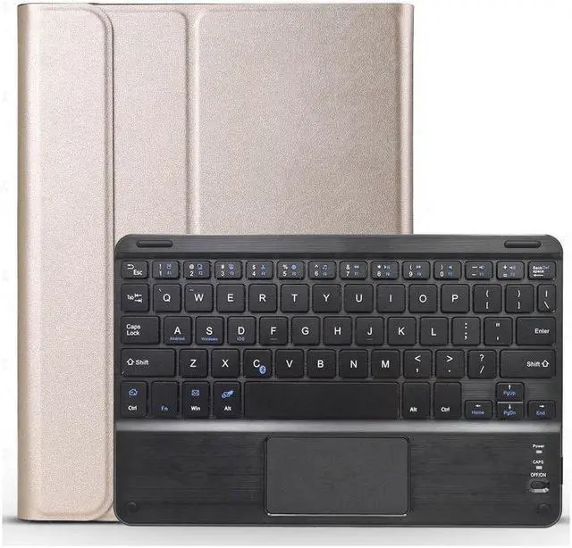 Main image of BONAEVER Touchpad Keyboard Case for Xiaomi Pad 5 / Xiaomi Pad 5 Pro 11 inch 2021/ Xiaomi Pad 5 Pro 5G Wireless Keyboard with Trackpad & Pencil Holder