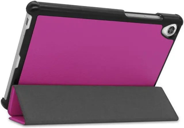 Alt view image 5 of 6 - BONAEVER For Lenovo Tab M8 / Tab M8 HD LTE/Smart Tab M8 / Tab M8 FHD Case Trifold Stand Slim Case Cover for Lenovo Tab M8 3rd Gen TB-8506F / TB-8506X / TB-8505F / TB-8505X / TB-8705F/ TB-8505FS