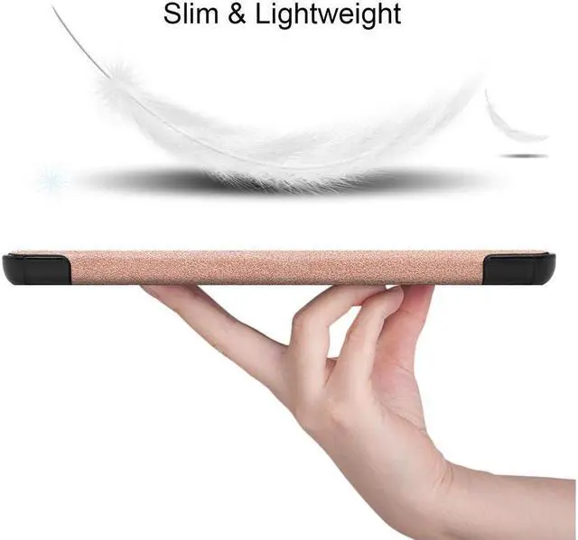 Alt view image 2 of 6 - BONAEVER For Lenovo Tab M8 / Tab M8 HD LTE/Smart Tab M8 / Tab M8 FHD Case Trifold Stand Slim Case Cover for Lenovo Tab M8 3rd Gen TB-8506F / TB-8506X / TB-8505F / TB-8505X / TB-8705F/ TB-8505FS