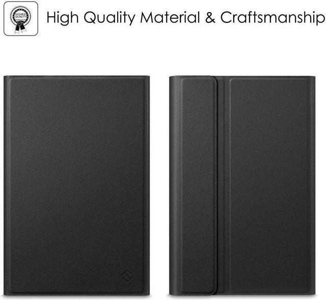 Alt view image 4 of 7 - BONAEVER Keyboard Case for Samsung Galaxy Tab A 8.0 inch 2019 with S Pen Hoder Model SM-P200 Wi-Fi / SM-P205 LTE Slim Shell Stand Cover with Backlit Wireless Bluetooth Keyboard