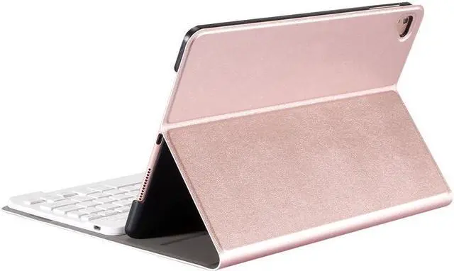 Alt view image 4 of 6 - BONAEVER Wireless Bluetooth Keyboard Case for Samsung Galaxy Tab S6 10.5 Inch SM-T860 Wi-Fi / SM-T865 LTE 2019 Premium PU Leather Stand Cover with Removable Wireless Keyboard