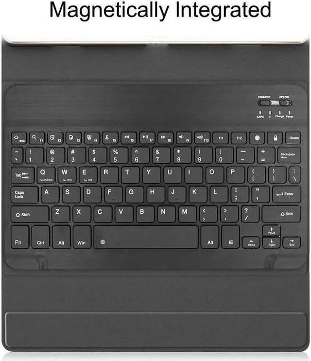 Alt view image 7 of 7 - BONAEVER Bluetooth Keyboard Case for Huawei Mediapad T5 10 10.1 AGS2-L09 AGS2-W09 AGS2-L03 Case Keyboard for Huawei T5 10 10.1 inch Cover