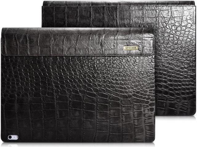 Main image of BONAEVER urface Book Case Surface Book 2 Leather Protecive Case Crocodile Series Genuine Leather Folio Cover for 13.5 Inch Microsoft Surface Book 1 / 2 (Intel Core i7 ONLY)